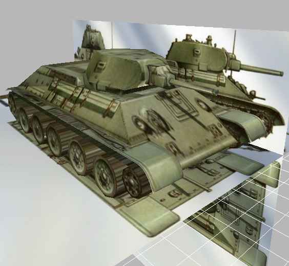 Танк T-34 с блеском
